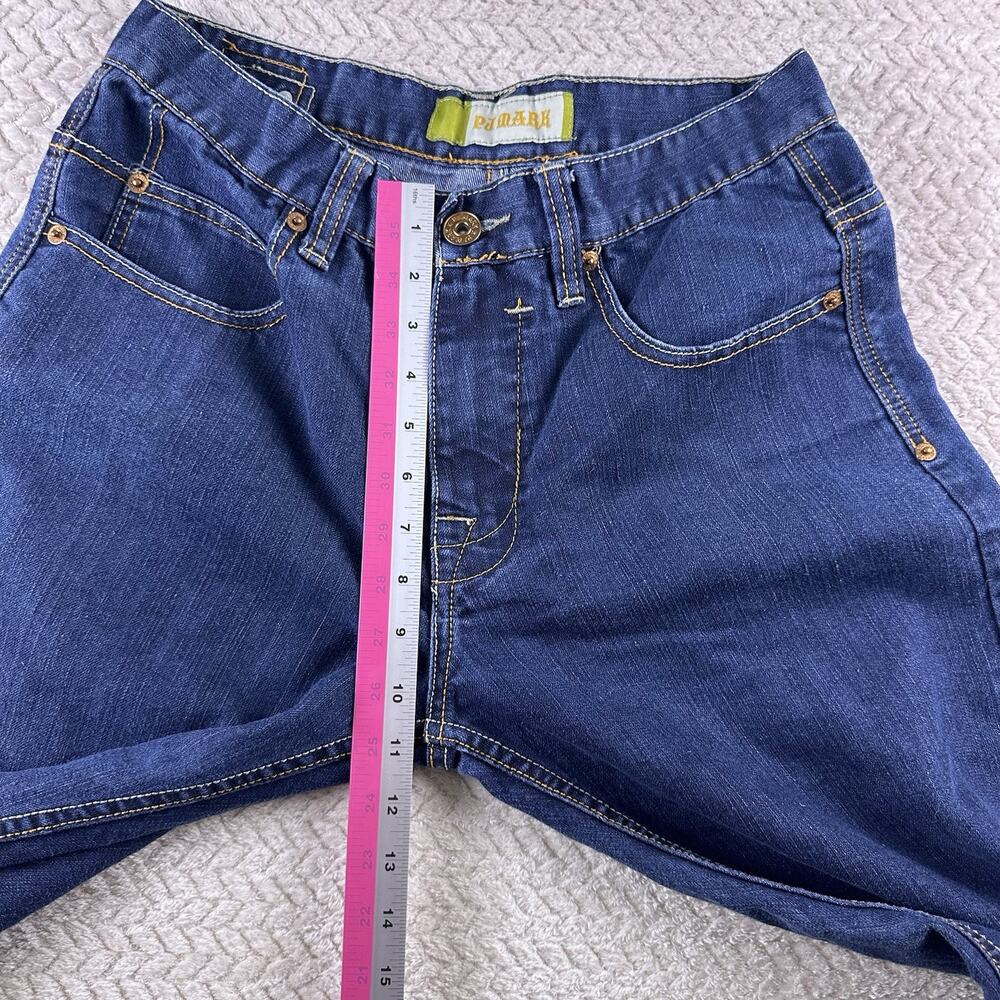 Y2K Vintage PJ Mark Jeans Wide Straight Leg 32 X‎ 32 Embroidered- EUC - Picture 3 of 15